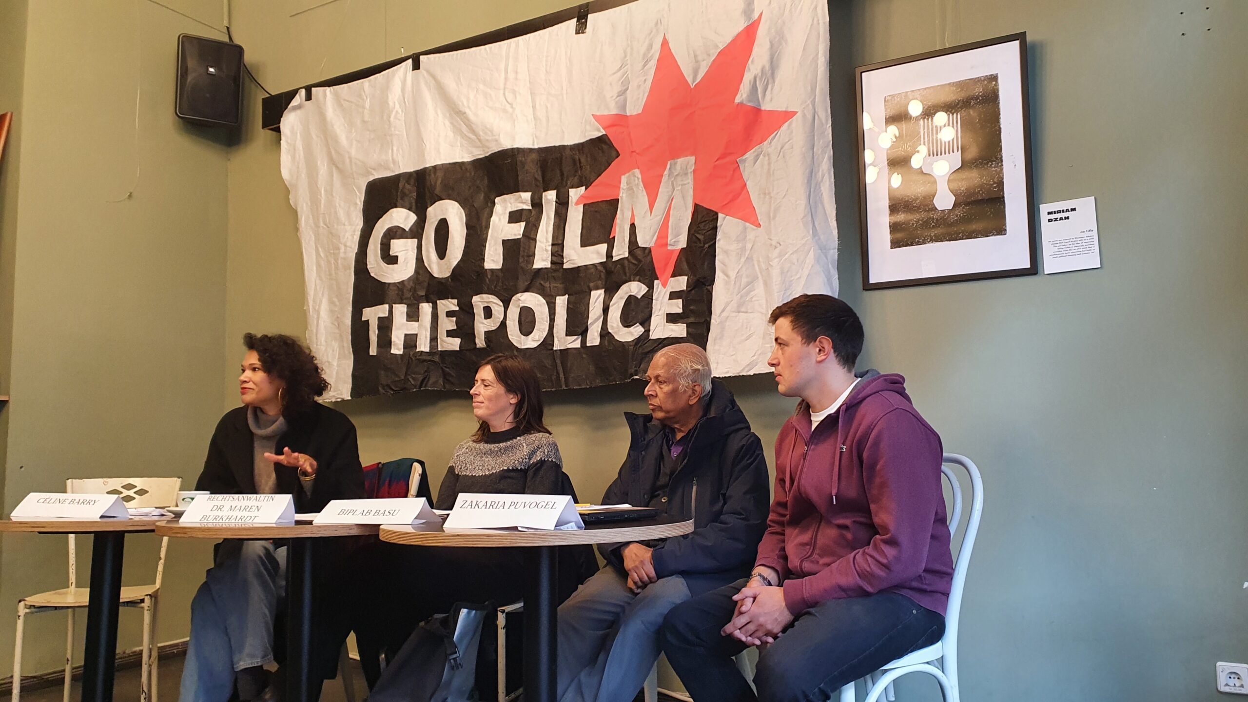 Kampagnenstart „Go film the Police“